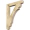 Ekena Millwork Olympic Craftsman Rough Sawn Bracket, Douglas Fir, 4"W x 30"D x 38"H BKT04X30X38OLY04RDF - alternate 1